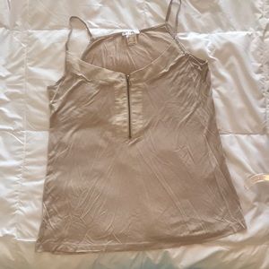 Venus sz small beige spaghetti strap top
